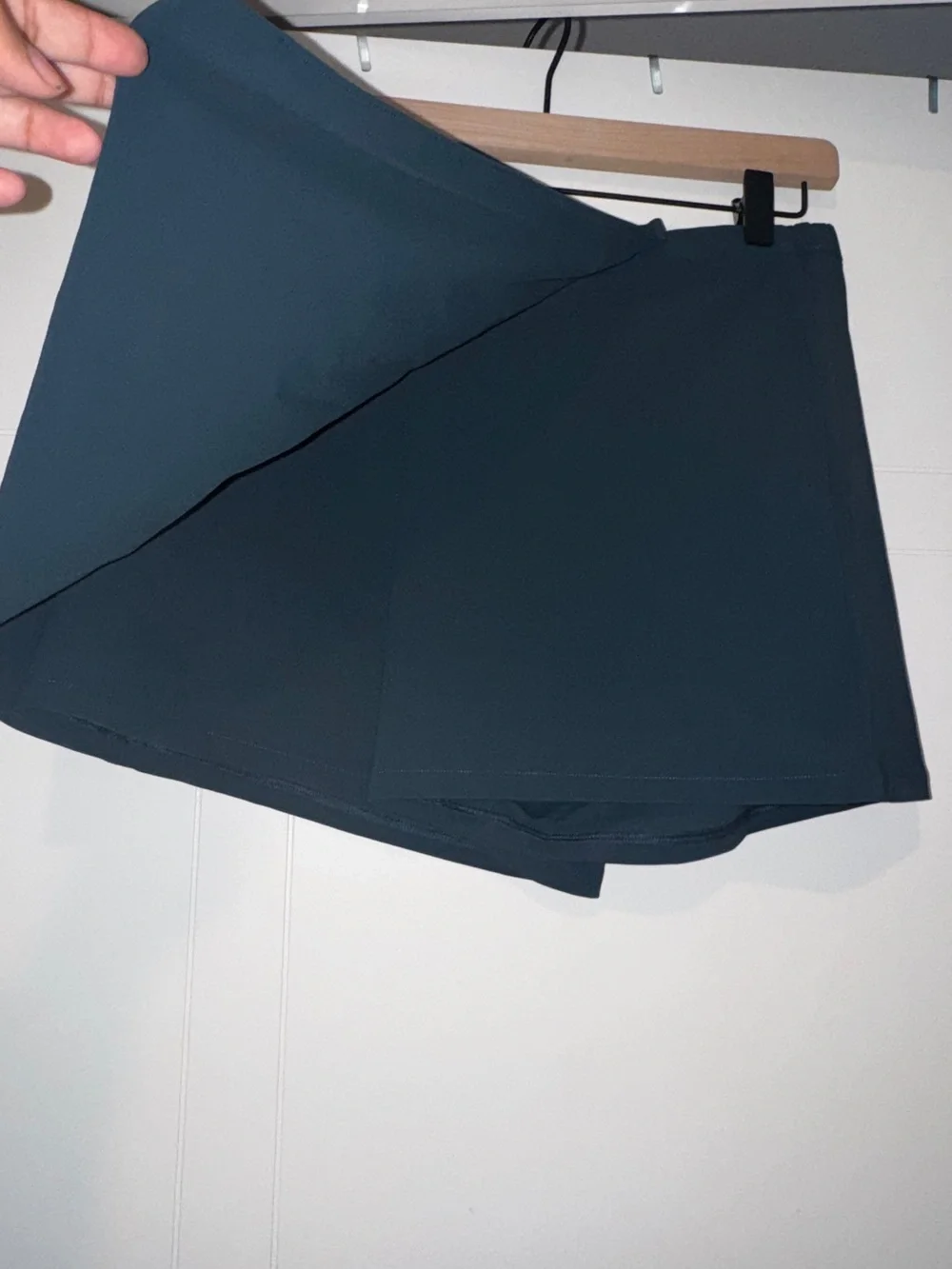 Vuori Dark Teal Wrap Skort